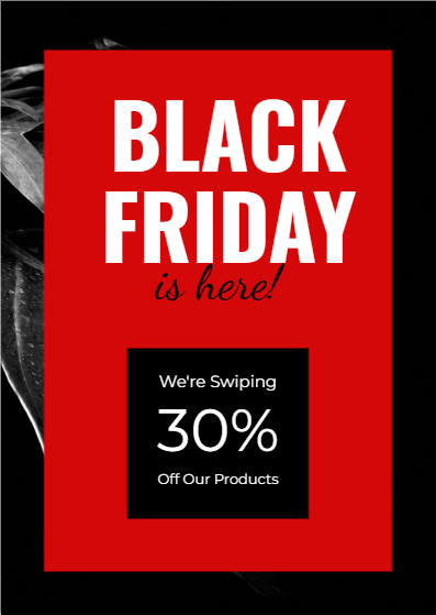 Black Friday Is Here