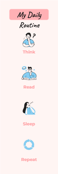 My Daily Routine Bookmark