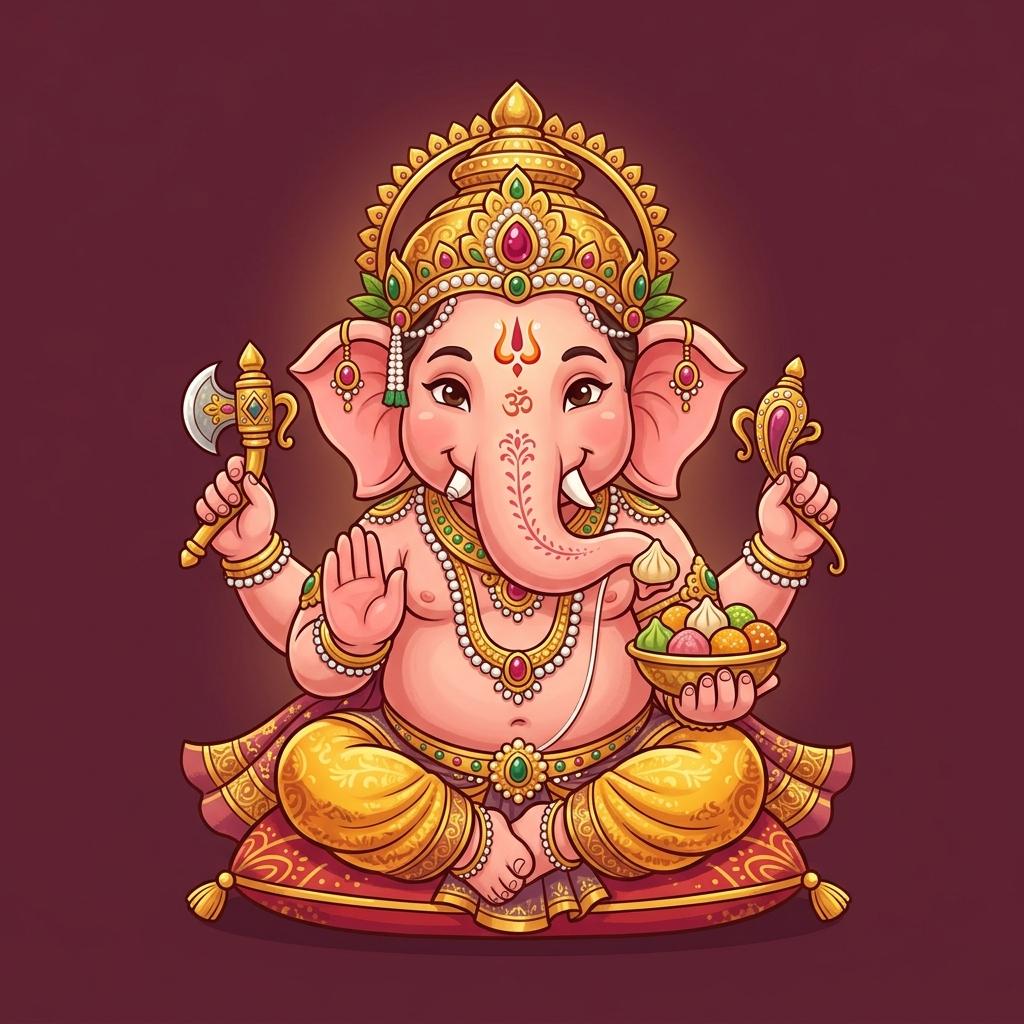Ganesha Chaturthi Celebration Invite