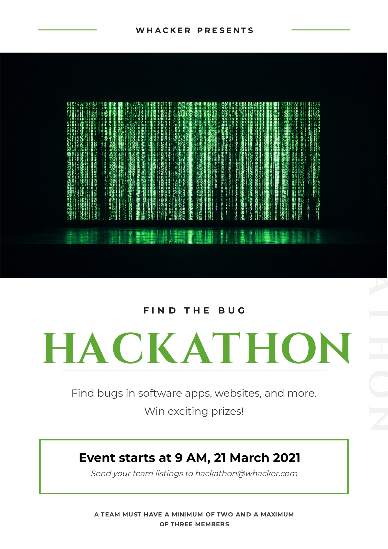Find The Bug Hackathon