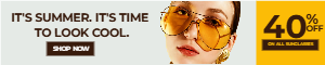 Summer Sunglasses Display Ad
