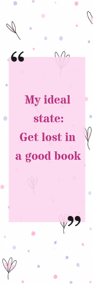 My Ideal State Bookmark — Bookmarks template