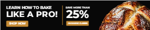 Bake Like A Pro Display Ad — YouTube Display Ads template